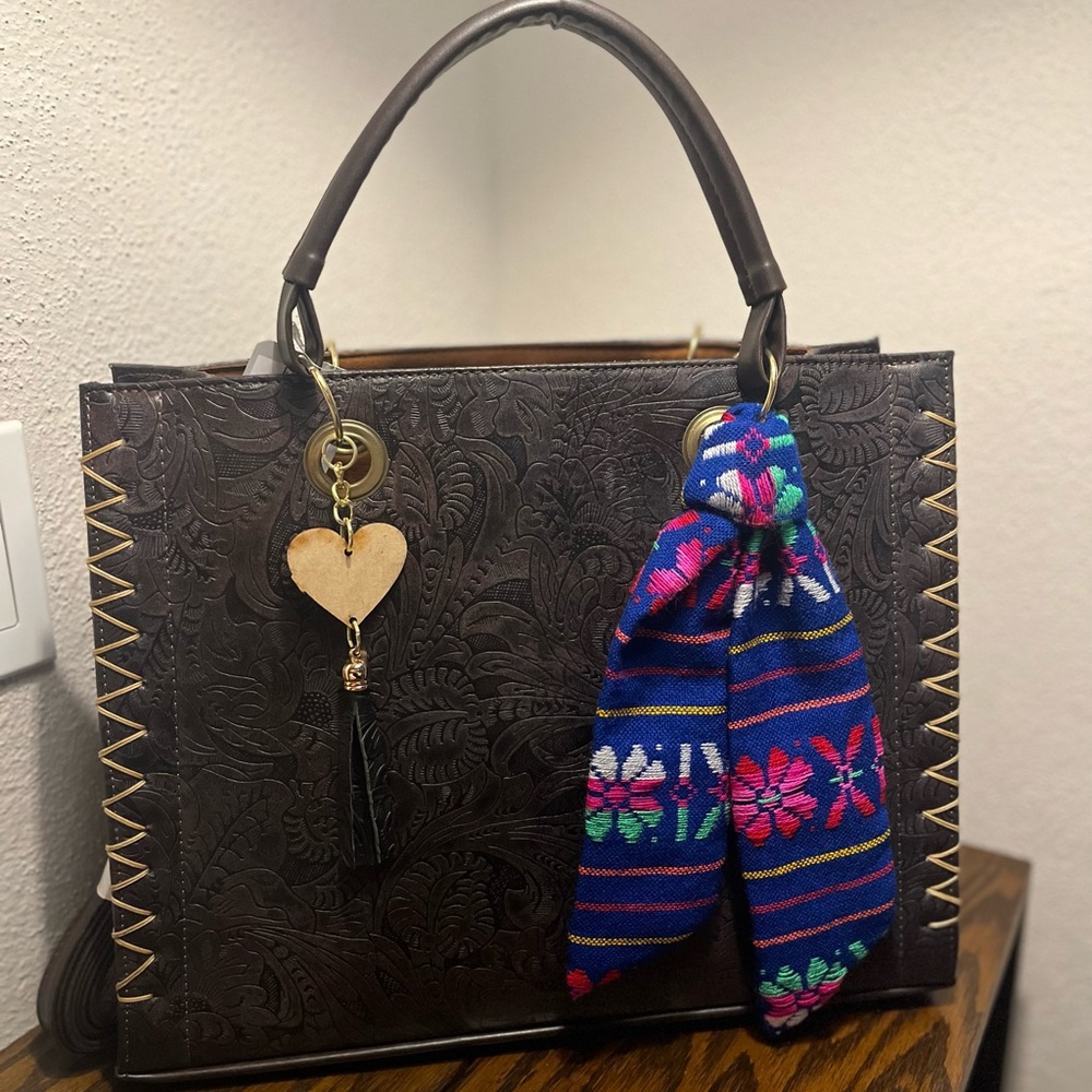 New  leather brown